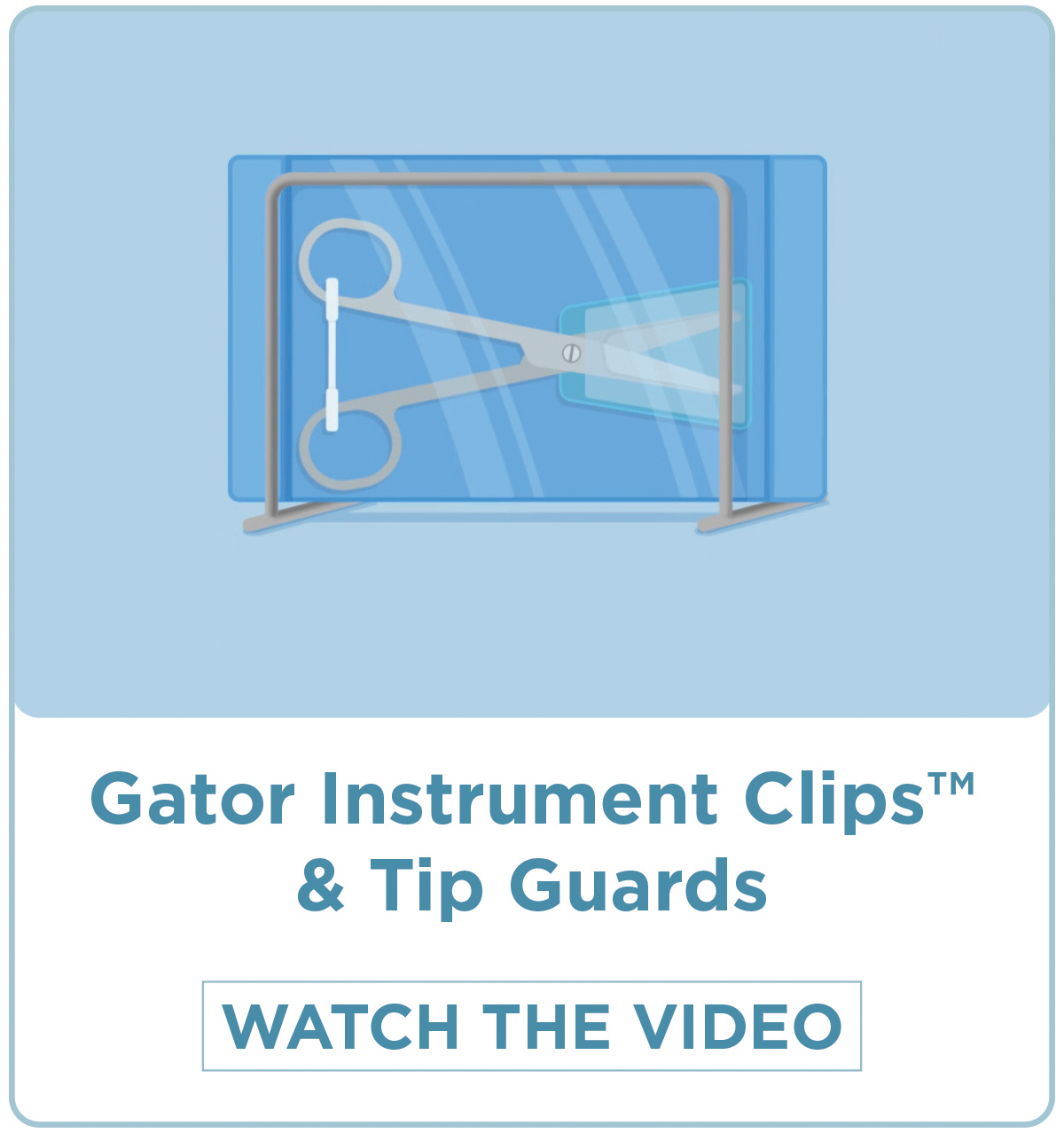 Gator Surgical Instrument Clips and Tip Guards