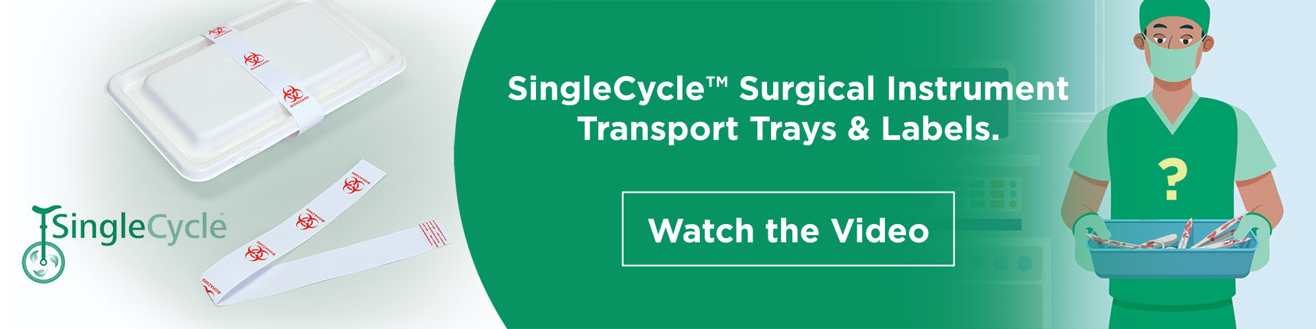 SingleCycle Surgical Instrument Transport Containers