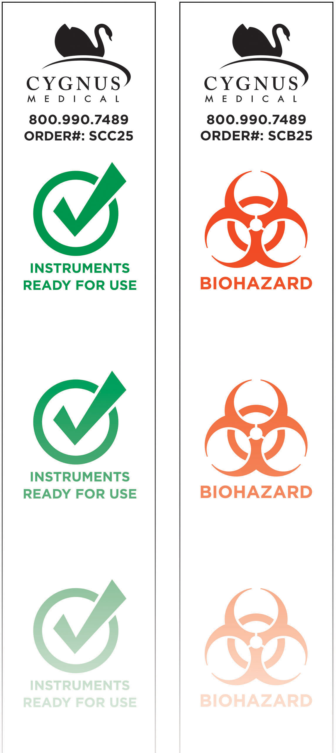 singlecycle tray labels